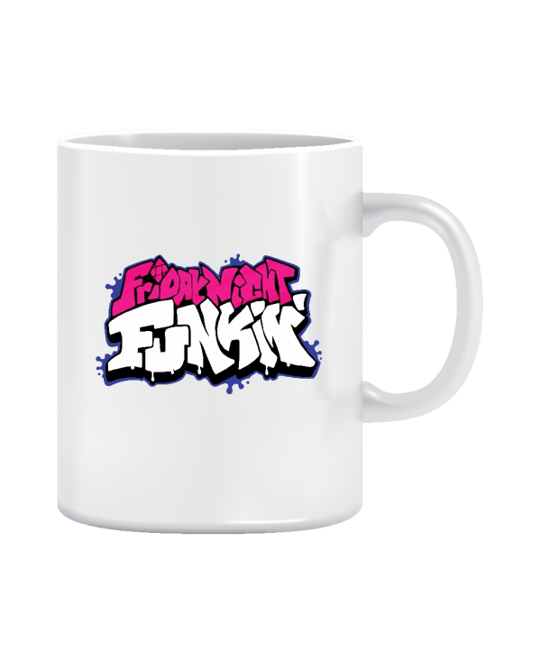 Puodelis Friday night funkin logo Puodelis Friday night funkin logo